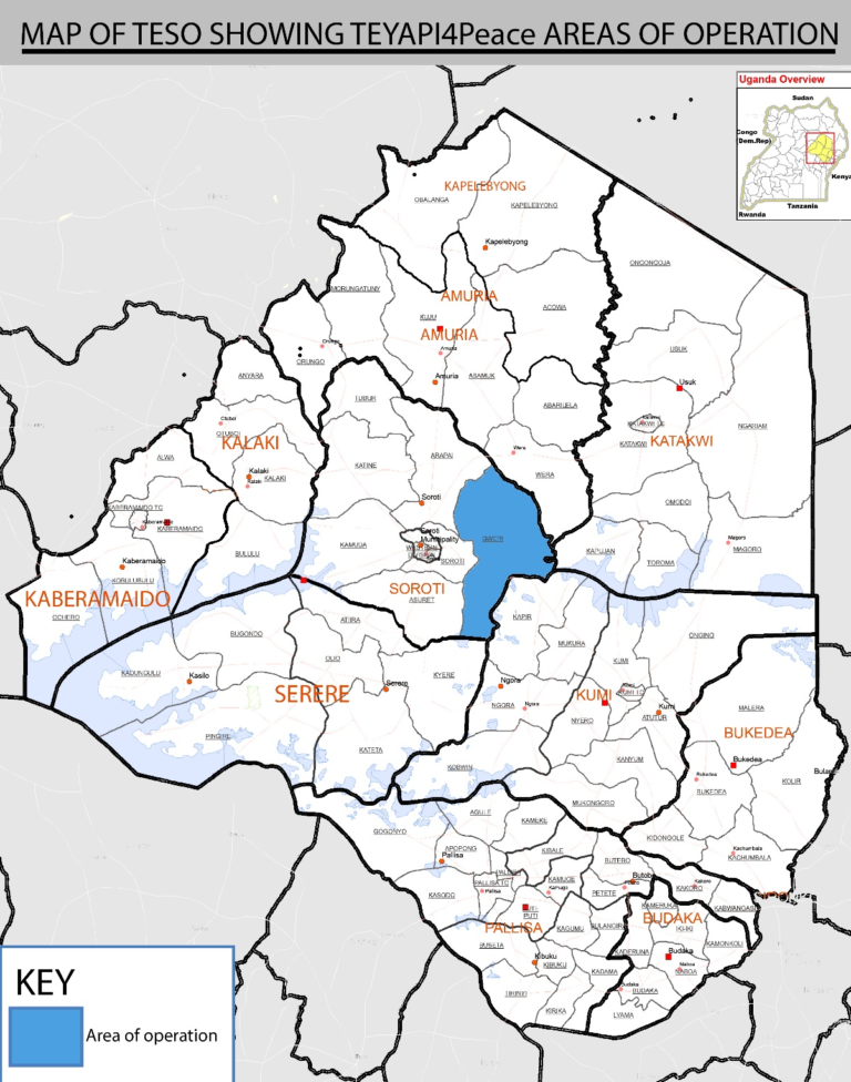 Map of Teso